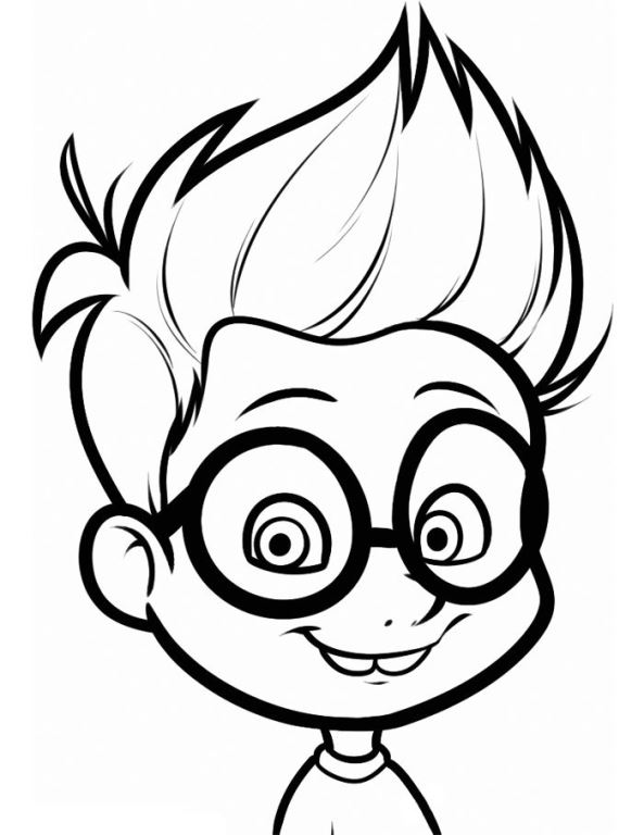 Kids-n-fun.com | Coloring page Mr Peabody and Sherman sherman